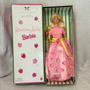 Mattel Barbie Strawberry Sorbet Doll